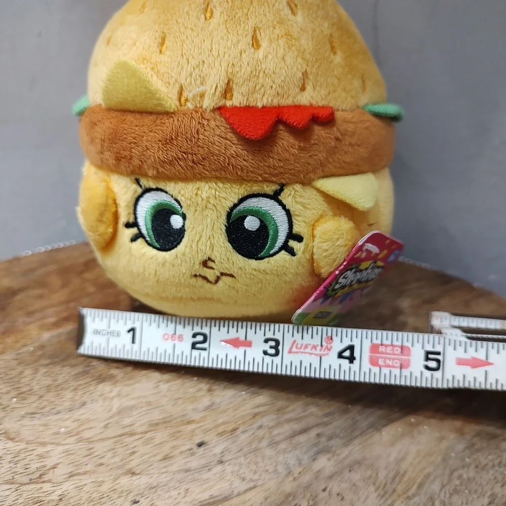 Shopkins Cheezey B Burger Stuffed Plushie 5